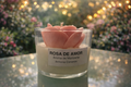 Vela aromática  “Rosa de Amor”.