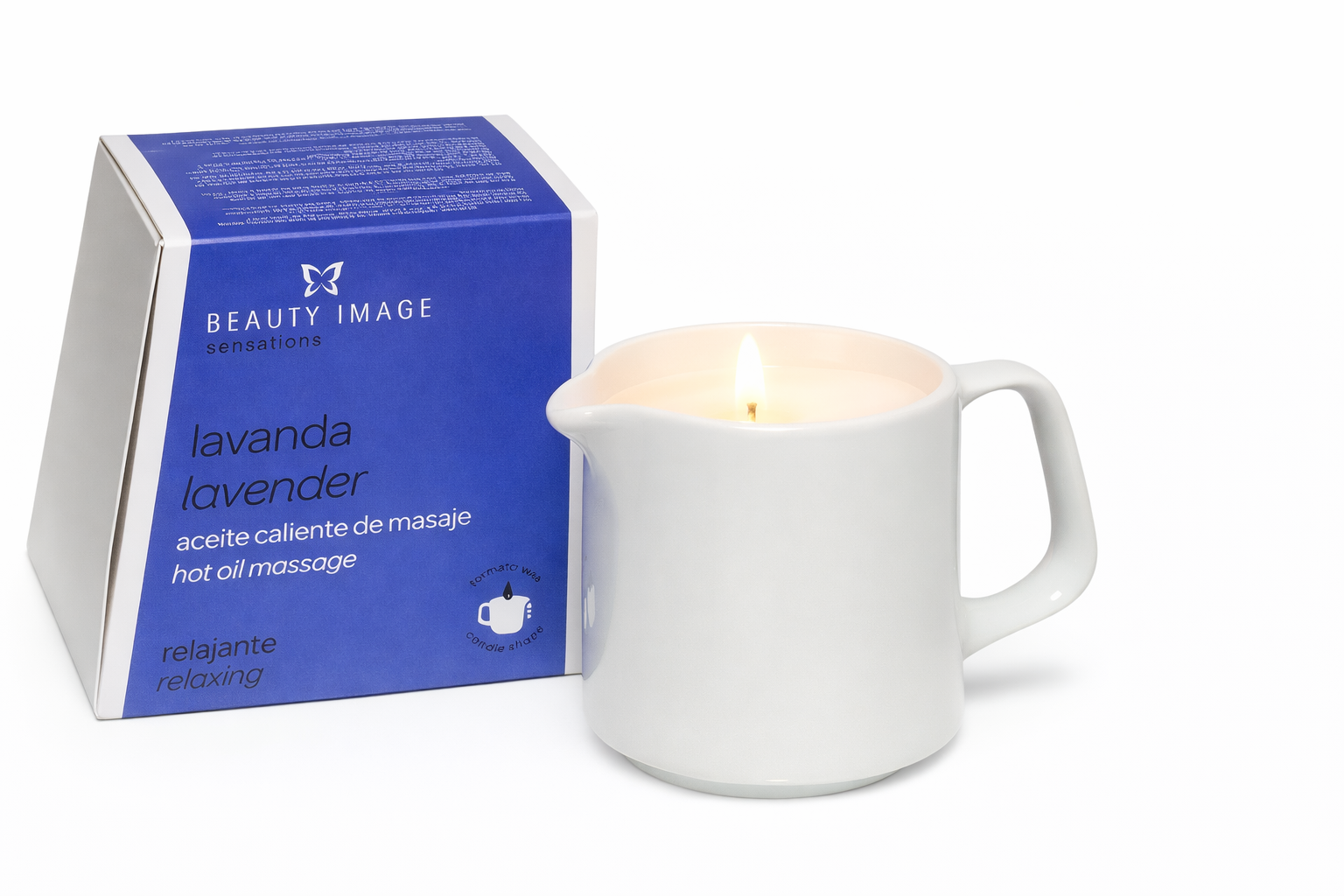Vela aceite de masaje regenerante rosas