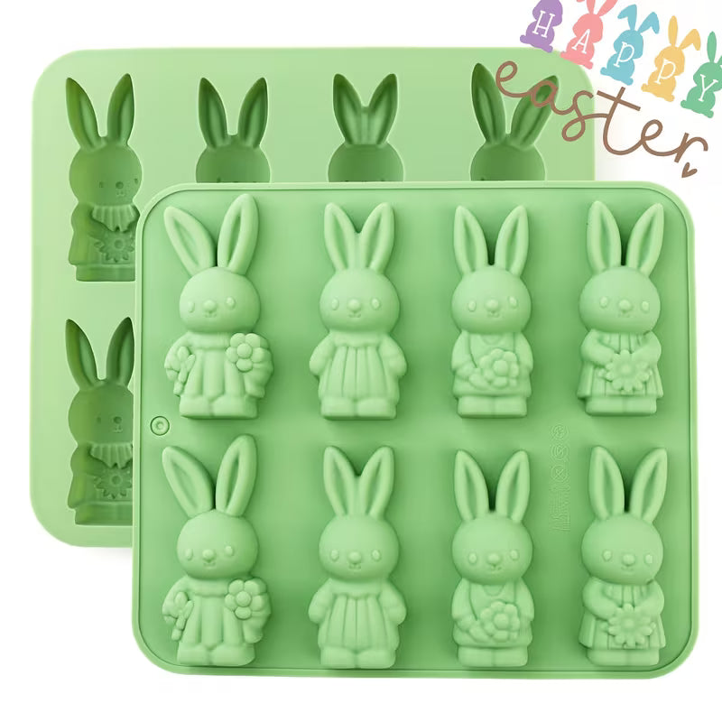 Molde de Conejo de Pascua de Silicona – Grande