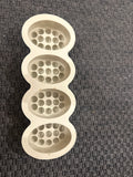 Molde Ovalado de Silicona con Relieve de Burbujas ✨🪷