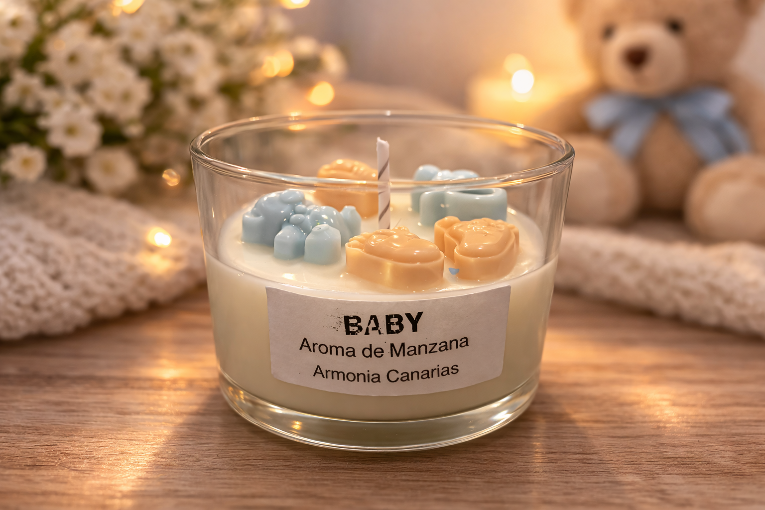Vela aromática “Baby”.