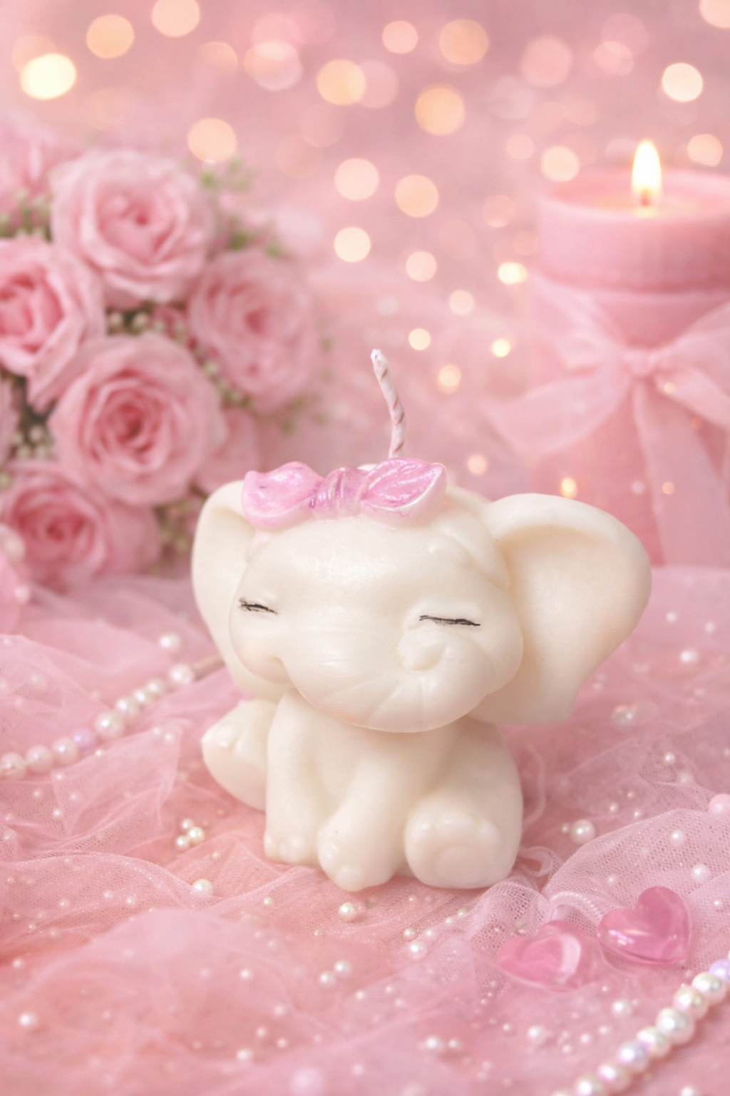 Vela Decorativa de Elefante