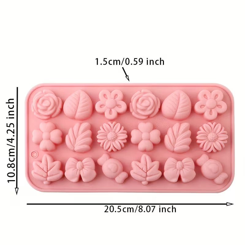 Moldes de silicona para velas