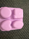 Molde de Silicona Formas Variadas para Jabón Artesanal ✨🧼