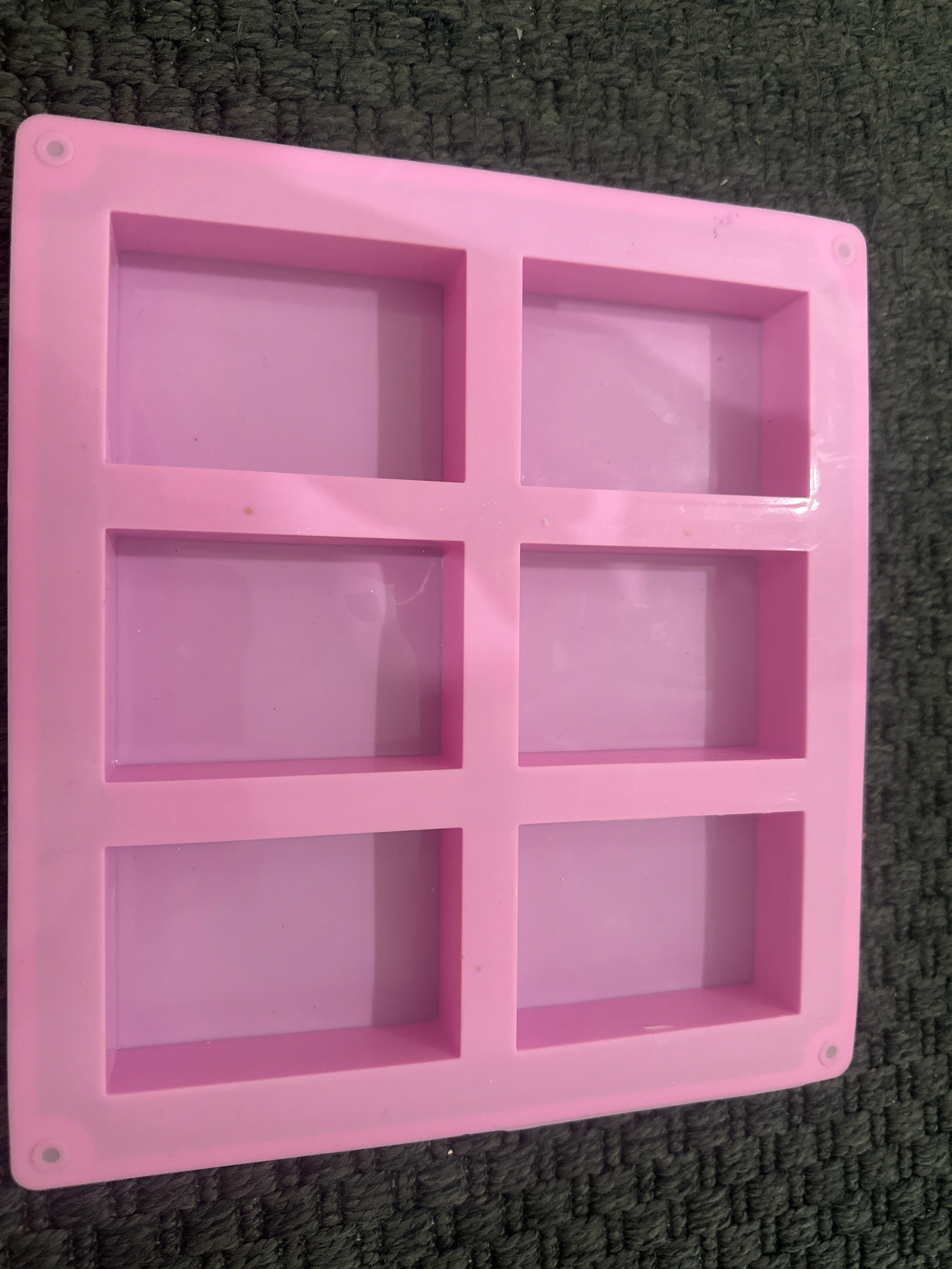 Molde Cuadrado de Silicona para Jabón Artesanal ✨🧼