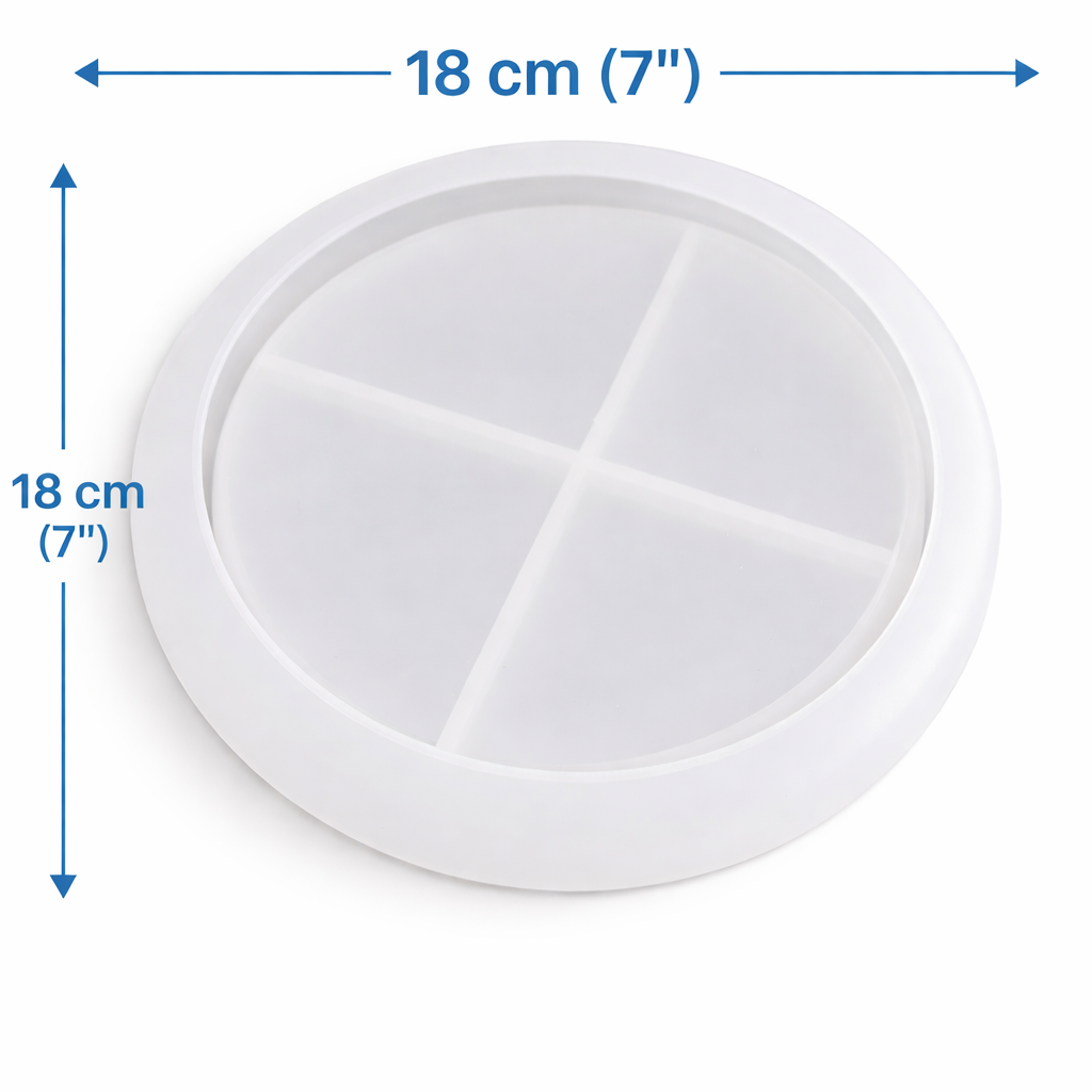 Moldes de silicona para trabajar con resina, yeso