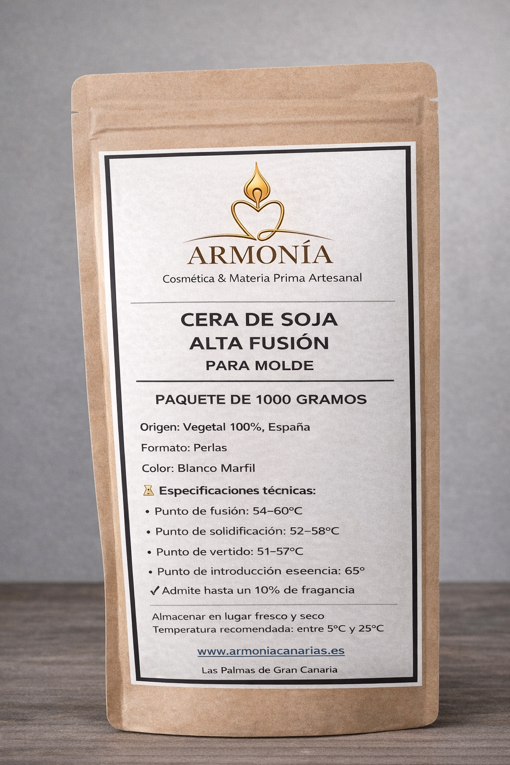 Cera de Soja Alto Punto de Fusión