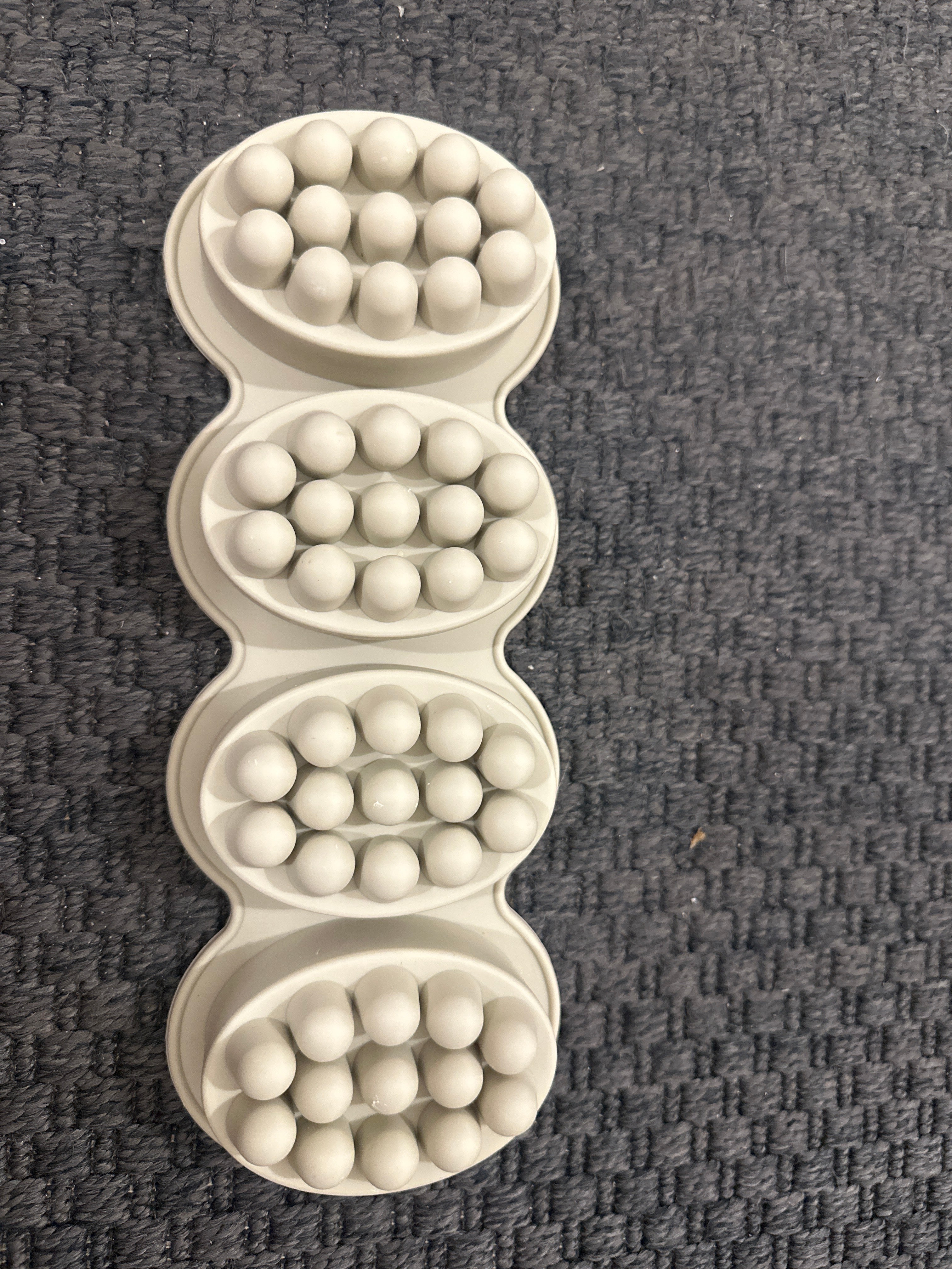 Molde Ovalado de Silicona con Relieve de Burbujas ✨🪷