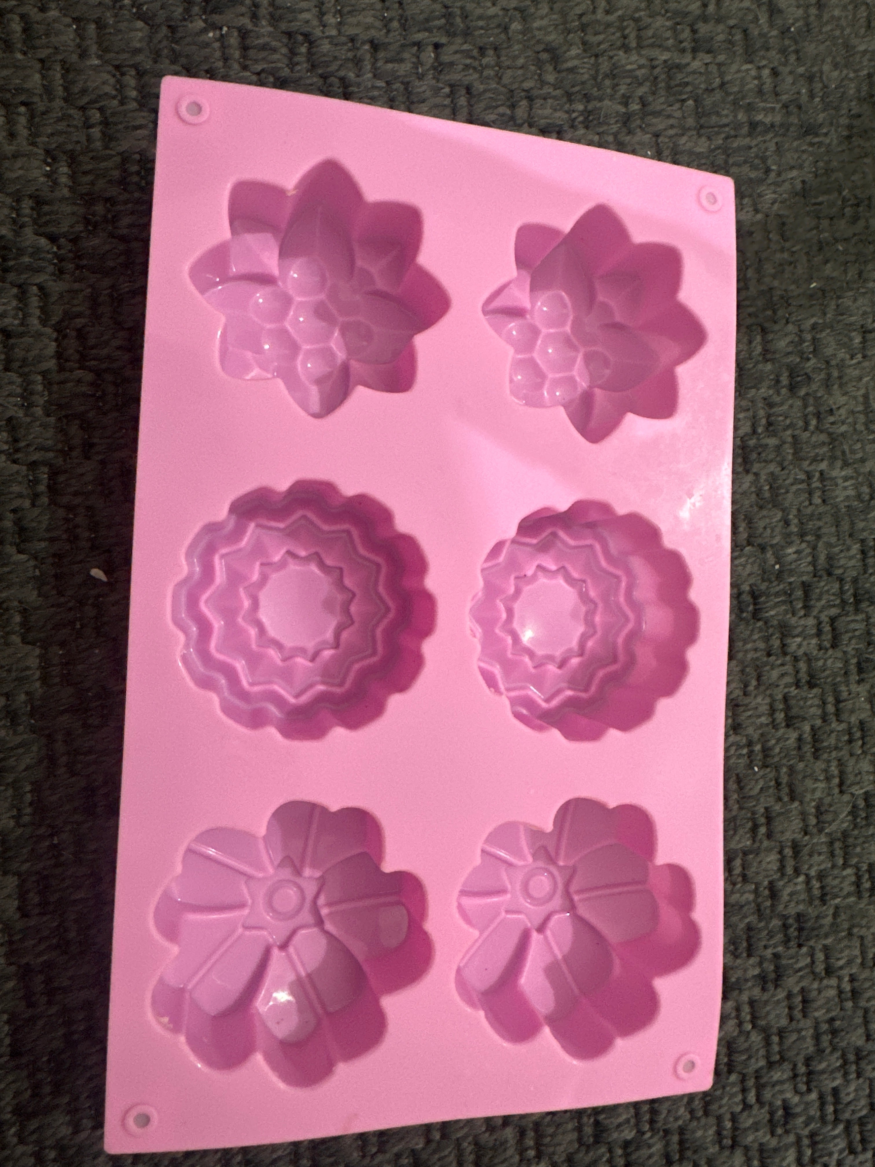 Molde Floral de Silicona para Jabón Artesanal 🌸✨