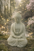 Vela decorativa Buda Meditación