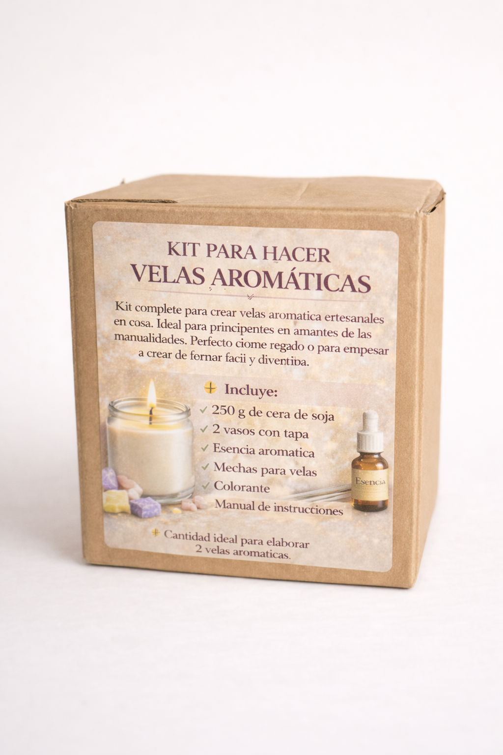 Kit Completo para Hacer Velas Aromáticas