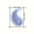 Moldes de silicona Tai Chi y el símbolo Yin Yang.