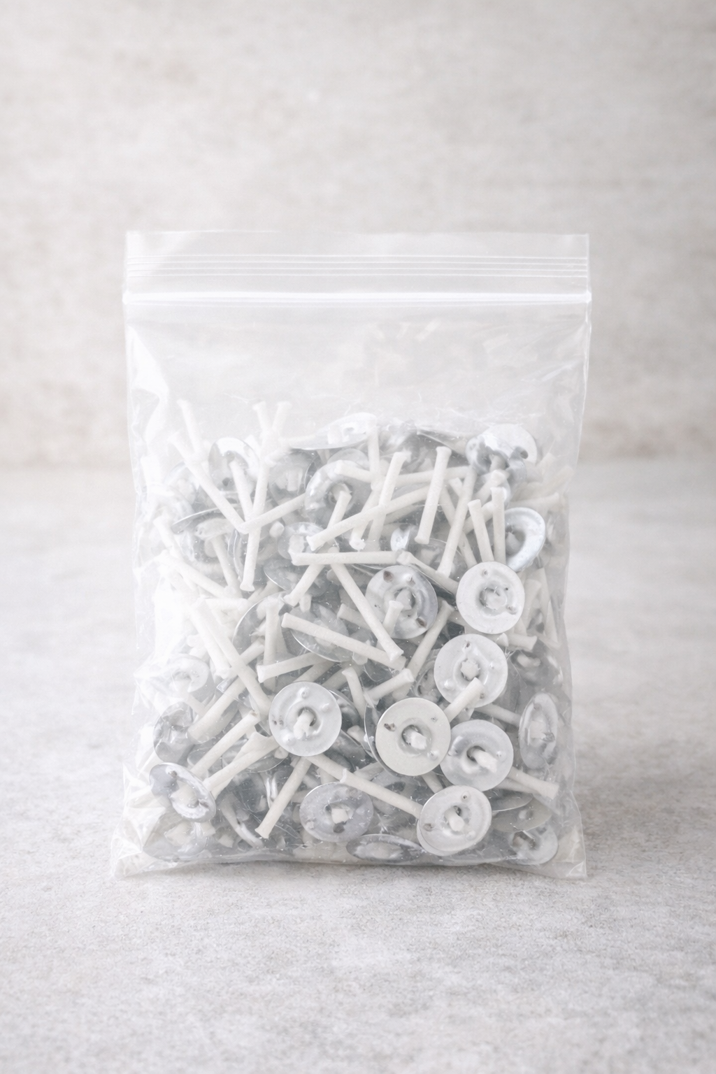 Pack de 100 Mechas con Base Metálica