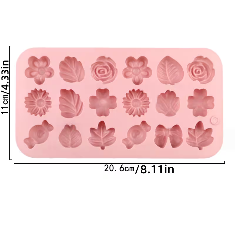 Moldes de Silicona de 18 Cavidades